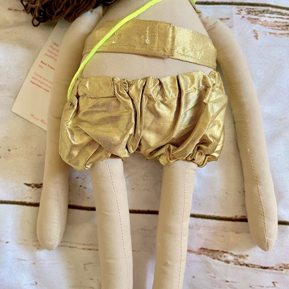 NWT Meri Meri Tallulah doll missing her grass skirt - Picture 7 of 7